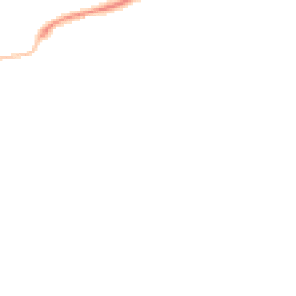 Night-time road noise heatmap for SG17 5RZ