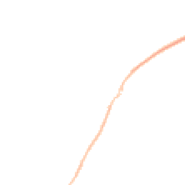 Night-time road noise heatmap for SG18 0QF