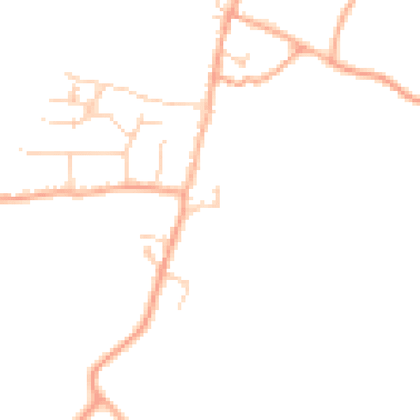 Daytime road noise heatmap for SG2 7RG