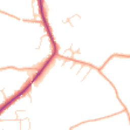 Daytime road noise heatmap for SG3 6LL