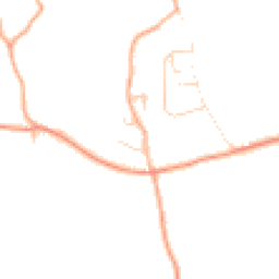 Daytime road noise heatmap for SG3 6SP