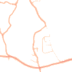 Daytime road noise heatmap for SG3 6SU