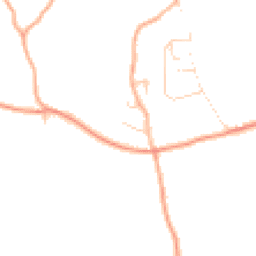 Daytime road noise heatmap for SG3 6TA