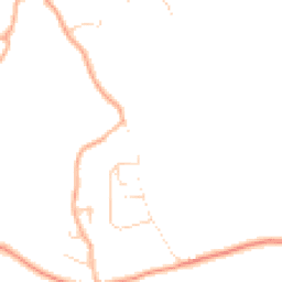 Daytime road noise heatmap for SG3 6TF