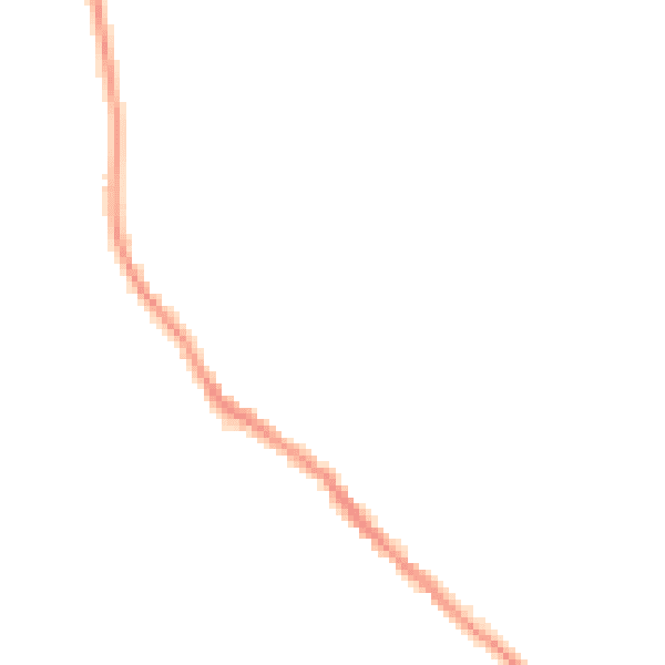 Night-time road noise heatmap for SG4 8XZ