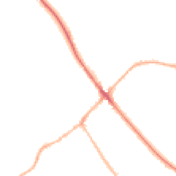 Night-time road noise heatmap for SG7 5AH