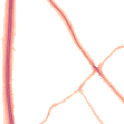 Night-time road noise heatmap for SG7 5AL