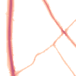 Night-time road noise heatmap for SG7 5BH