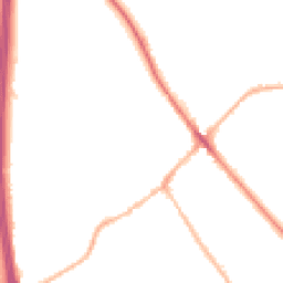 Night-time road noise heatmap for SG7 5BP