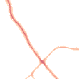 Night-time road noise heatmap for SG7 5DD