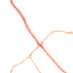 Night-time road noise heatmap for SG7 5DH