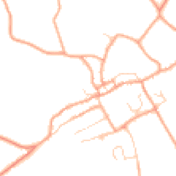 Daytime road noise heatmap for SG7 5NH