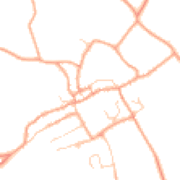 Daytime road noise heatmap for SG7 5NJ