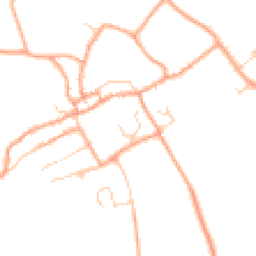 Daytime road noise heatmap for SG7 5QS