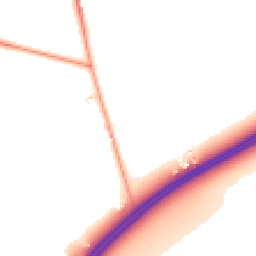 Daytime road noise heatmap for SG7 5RT