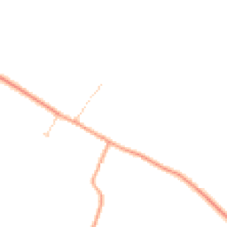 Daytime road noise heatmap for SG7 5RX
