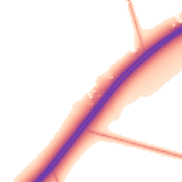 Daytime road noise heatmap for SG7 6SD