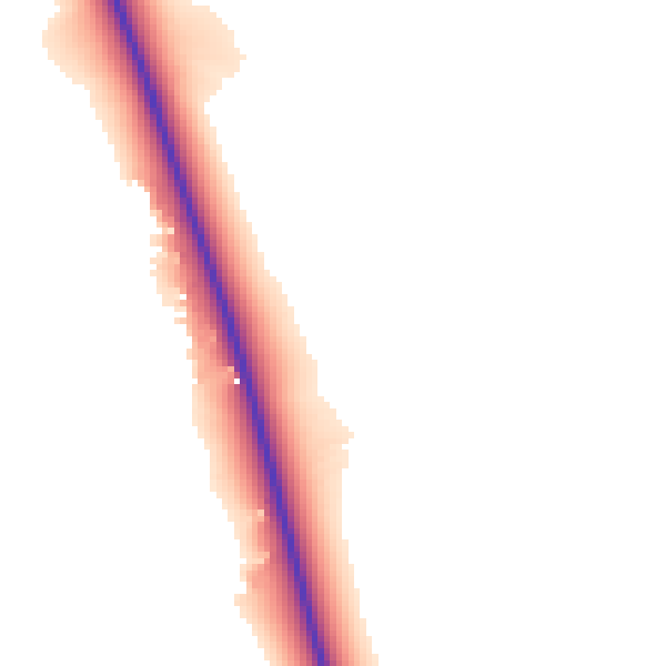 Daytime road noise heatmap for SG8 0AR