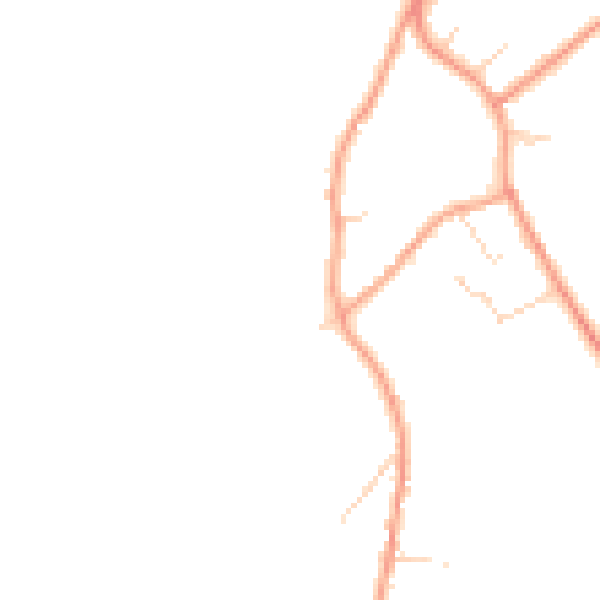 Daytime road noise heatmap for SG8 0JW