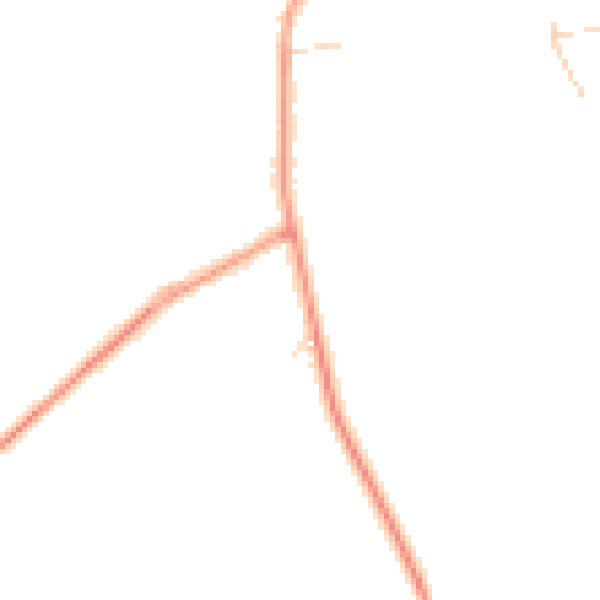 Daytime road noise heatmap for SG8 0NP
