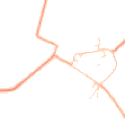 Daytime road noise heatmap for SG8 0QA