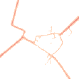 Daytime road noise heatmap for SG8 0QG