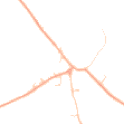 Daytime road noise heatmap for SG8 6QQ