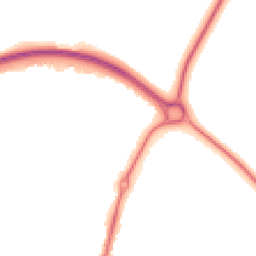 Night-time road noise heatmap for SG8 7DW