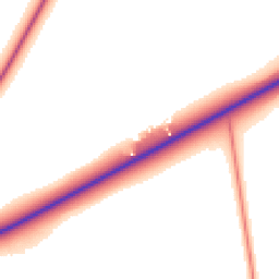 Daytime road noise heatmap for SG8 7PD