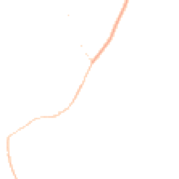 Night-time road noise heatmap for SG8 7RQ