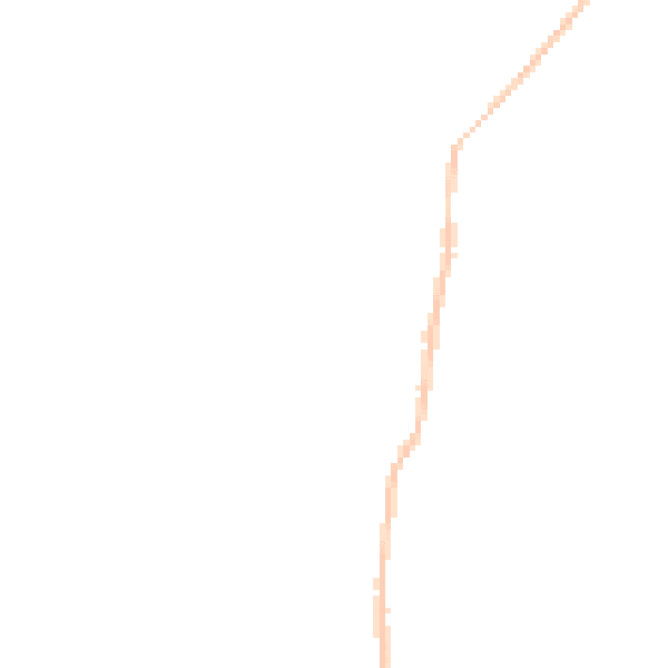 Night-time road noise heatmap for SG8 8EJ