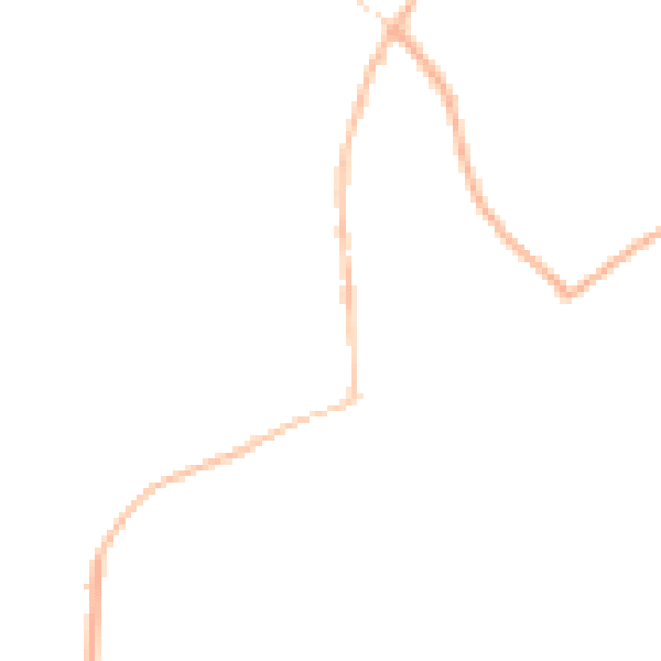 Night-time road noise heatmap for SG8 8JA