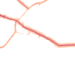 Daytime road noise heatmap for SG8 8SJ