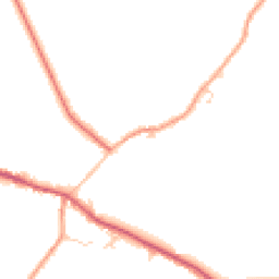 Daytime road noise heatmap for SG8 8SL