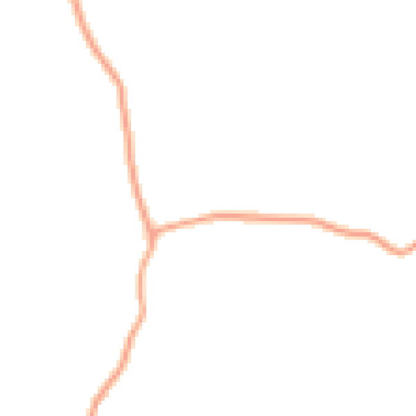 Daytime road noise heatmap for SG9 0AY
