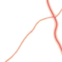 Daytime road noise heatmap for SG9 0ER