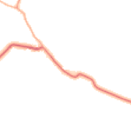 Daytime road noise heatmap for SG9 0HR
