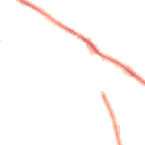 Night-time road noise heatmap for SK1 4JY