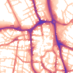 Daytime road noise heatmap for SK10 1AF
