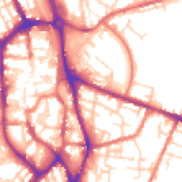 Daytime road noise heatmap for SK10 1FU