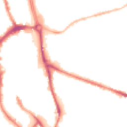 Night-time road noise heatmap for SK10 1GF
