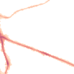 Night-time road noise heatmap for SK10 1GT