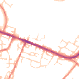Daytime road noise heatmap for SK10 1RF