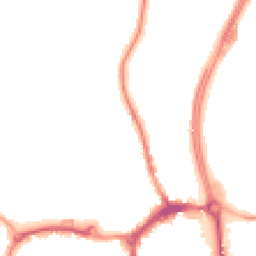 Night-time road noise heatmap for SK10 2EB