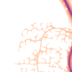 Daytime road noise heatmap for SK10 2PA