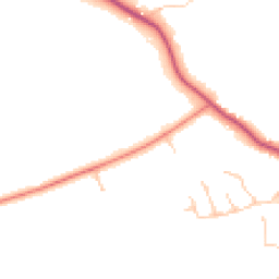 Daytime road noise heatmap for SK10 4AU