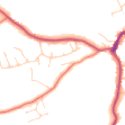 Daytime road noise heatmap for SK10 4GD