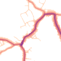 Daytime road noise heatmap for SK10 4HS