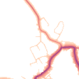 Daytime road noise heatmap for SK10 4JD