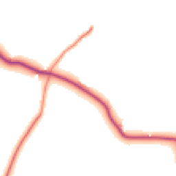Daytime road noise heatmap for SK10 4LQ